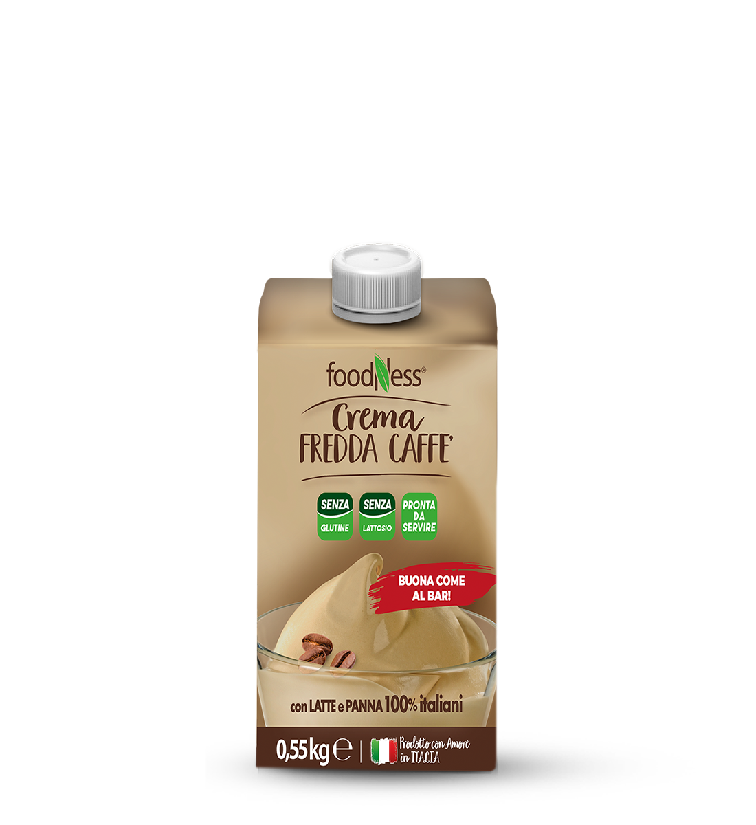 Crema Caffè in brick 550 gr