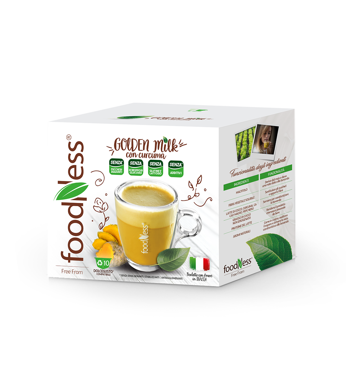 Golden Milk con Curcuma