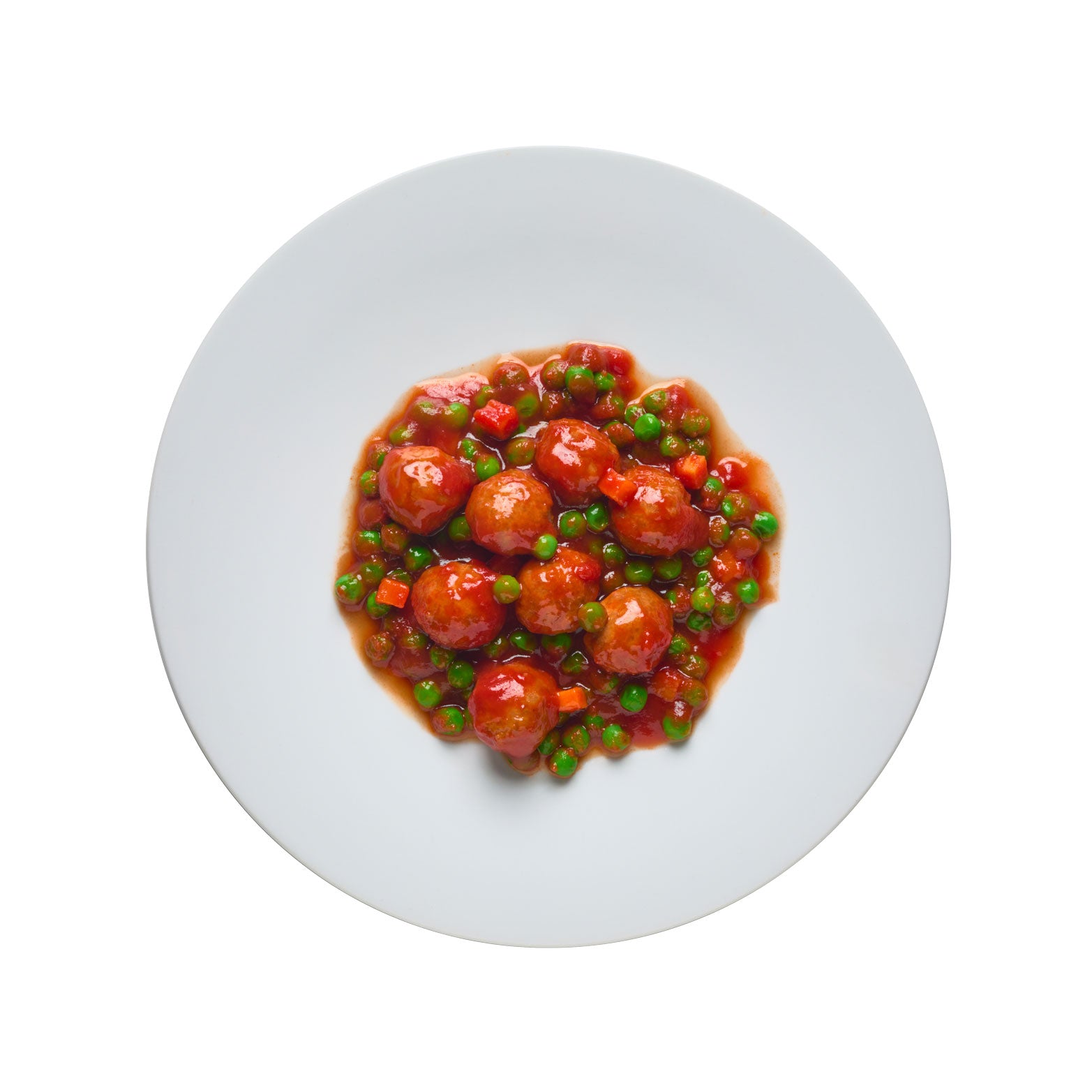 Tutti Buoni - Meatballs with peas